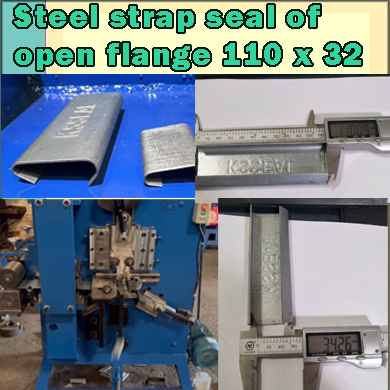 Open Flange Strapping Seal 32mm