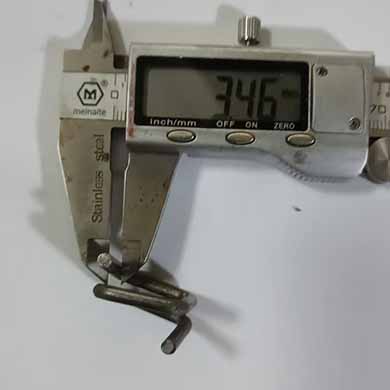 size and weight of the 13 buckle: