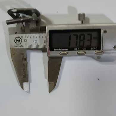 size and weight of the 13 buckle: