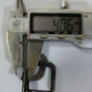 size and weight of the 19 buckle: