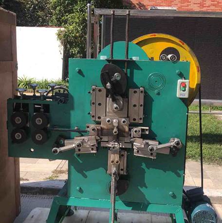 SSpecyfikacja maszyny do spinania taśmą 13 mm, maszyny do formowania klamry sznurkowej, produkcji klamry taśmowej, robienia klamry taśmowej