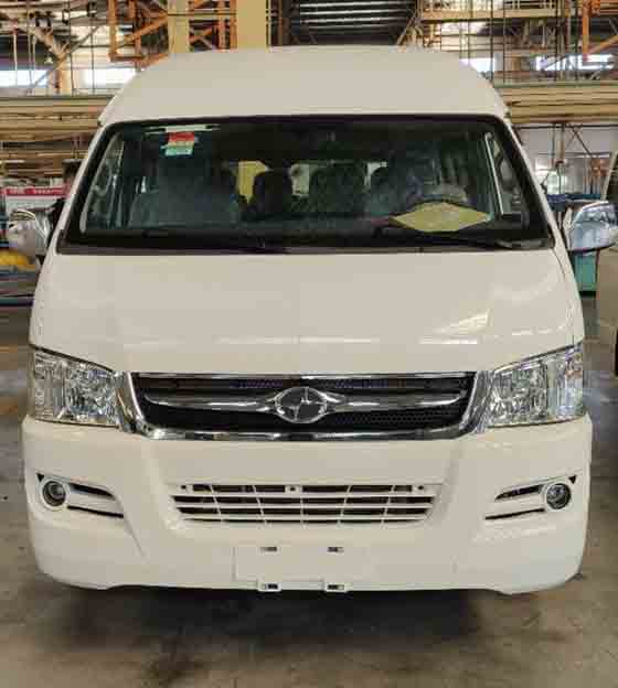 Diesel passenger van and cargo van will ship to GCC countries soon 