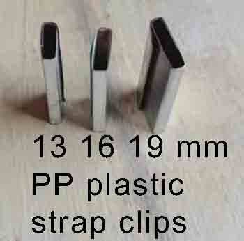Economic solution for PP and PET strapping clips,packing clips