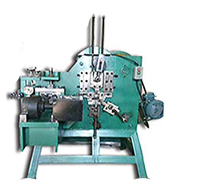 The machine for making metal clips of Polyester PET strapping 100