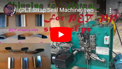 Customer form Vietnam bought our machine of packing clip and -PP strap clip-