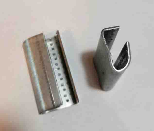 PET strapping serrated clip machine para sa -13 mm- 13 mm clip