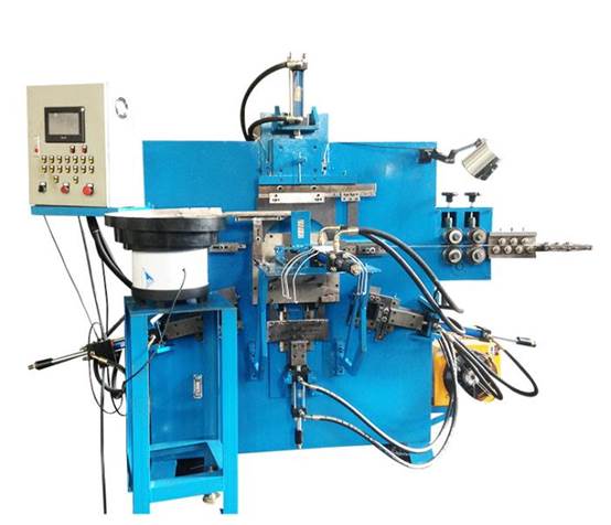 Change the Molds of Paint Bucket Handle Making Machine