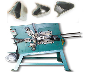 Maschine  Stahldichtungen mit Blechen herstellen, Stahlbanddichtungen, Stahlbandklemmenclip d'emballage