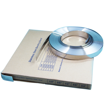 Packaging of the stainless steel banding