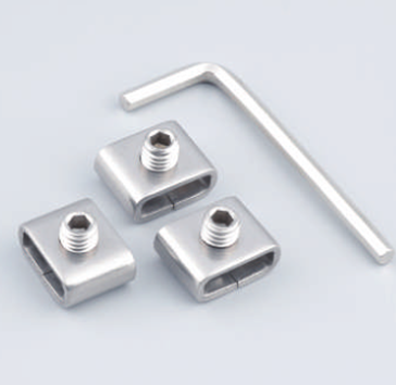 stainless banding buckle, stainless steel 304 screw buckle