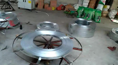 Steel coils of galvanized sheet and other coated coil for strapping seal